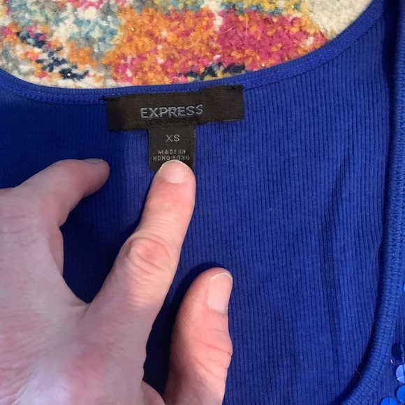 Express Sequin tank - Picture 2 of 3